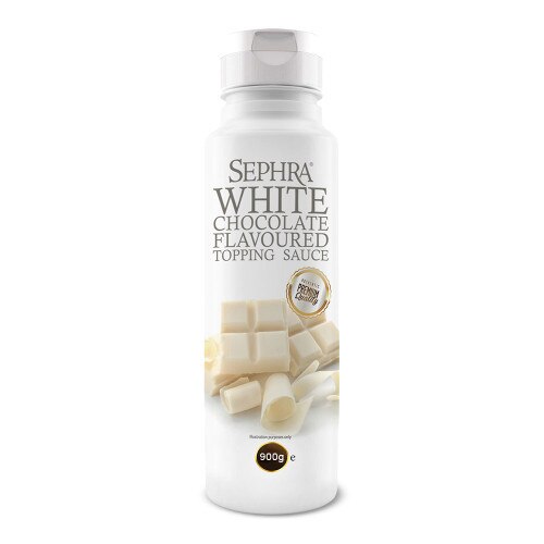 Sephra White Chocolate Topping Sauce 900g_0